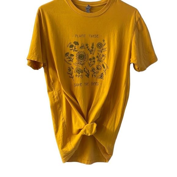 Plant these save the bees medium T shirt - Picture 1 of 5